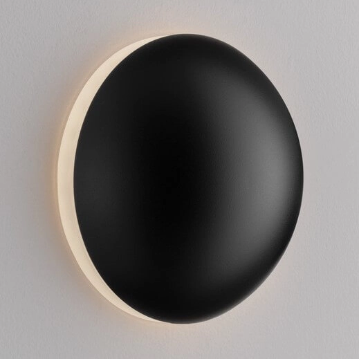 Ścienna lampa do przedpokoju MOXOS LE44372 LED 3W 3000K ball czarna