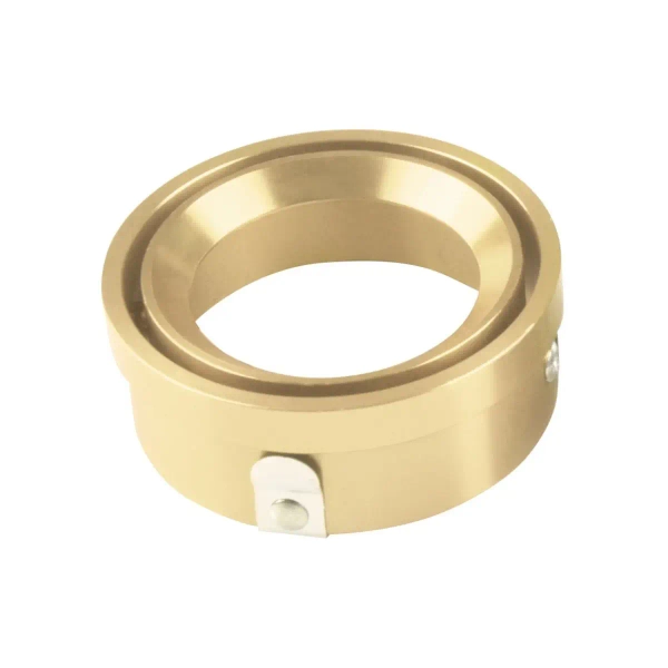 Downlight do sypialni XENO 325389 podłużna tuba biała złota