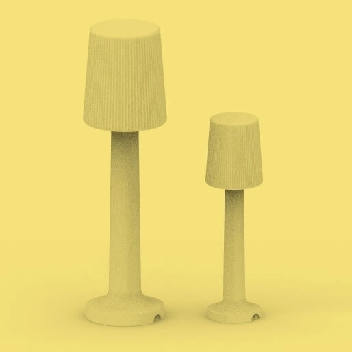 Nowoczesna lampa stojąca Carmen LUMCR165WLNW King Home IP54 na taras biała