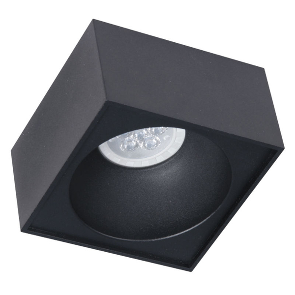 Wpust LAMPA sufitowa BALI ML0084 kwadratowy spot czarny