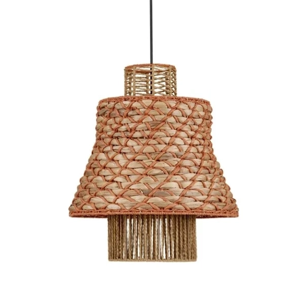 Lampa wisząca boho MURVOLO LE45363 nad stół brązowa