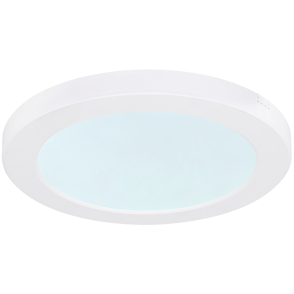 LAMPA sufitowa LASSE 12379-18W Globo okrągła OPRAWA metalowa LED 18W 3000K - 6500K plafon biały