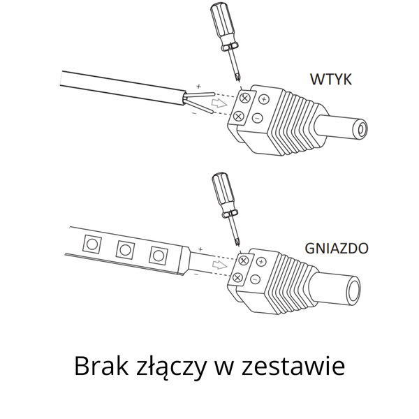 Ledowa taśma NEON 315045 LED 27W IP65 biały niebieski