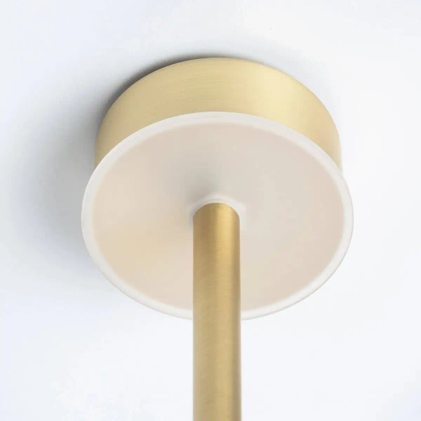 Metalowa lampka nocna Tenor ABR-LBT-B LED 3,6W 3000K na biurko brązowa