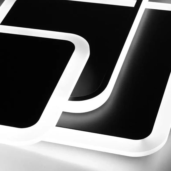 Dekoracyjna lampa sufitowa z pilotem 445 LED 72W 3000-6500K czarna