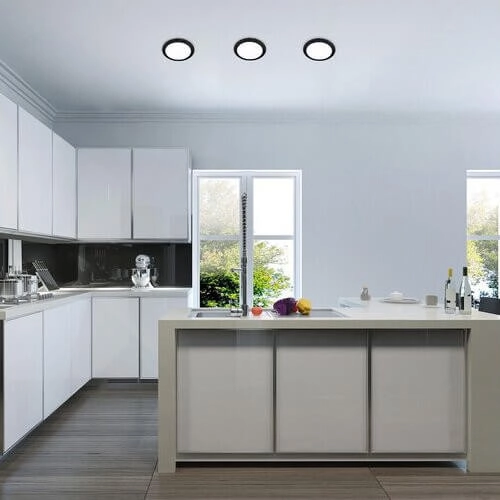 Plafon wpuszczany SHAUN2 71227 LED 18W 3000K okrągły czarny