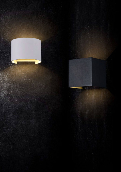 Elewacyjna lampa naścienna Fulton O573WL-L6W LED 6W 3000K biała