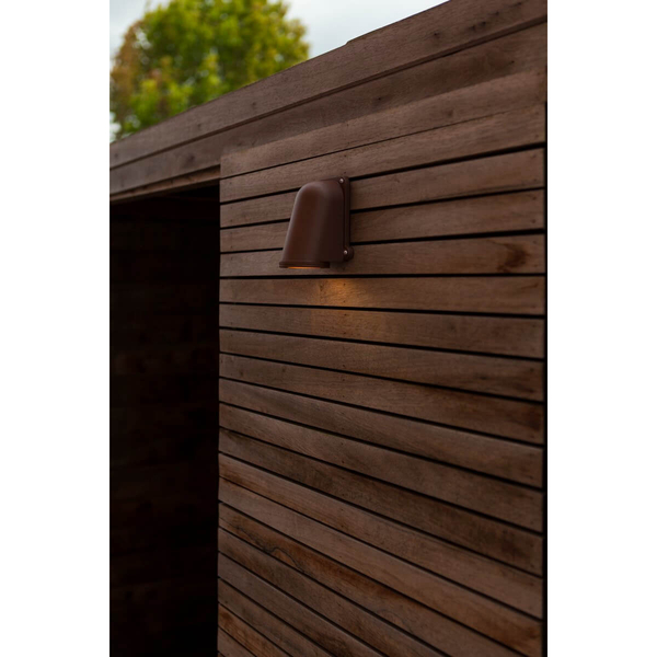 Zewnętrzna lampa ścienna ANCOR 5115001445 rustykalna IP54 rdzawa