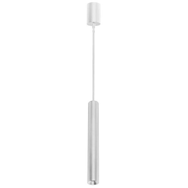 LAMPA wisząca KILIAN HL7728-M/3W WH Italux metalowa OPRAWA zwis LED 3W 3000K sopel tuba biała