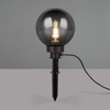 Gruntowa lampa Bolo R57042054 IP44 kula czarny dymiony