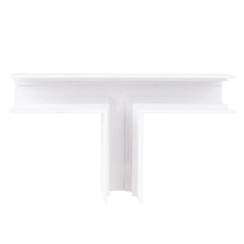 Łącznik-T do szynoprzewodów magnetycznych MT0032 kątowy biały