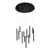 Wielopunktowa lampa wisząca ILIOS AZ5744 Azzardo LED 64W 3000K czarny