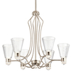Lampa wisząca QN-KAYVA13-PN LED 36W karafki nikiel