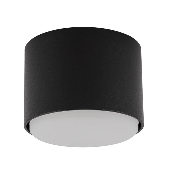 Nasufitowa lampa punktowa Tubo 40839 Sigma kuchenna metalowa czarna