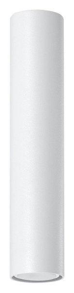LAMPA sufitowa SL.0435 metalowa OPRAWA tuba downlight biała