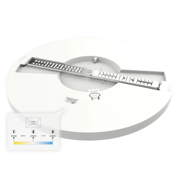 Ledowa lampa sufitowa Evora ML1788 LED 24W 3000-6000K biały