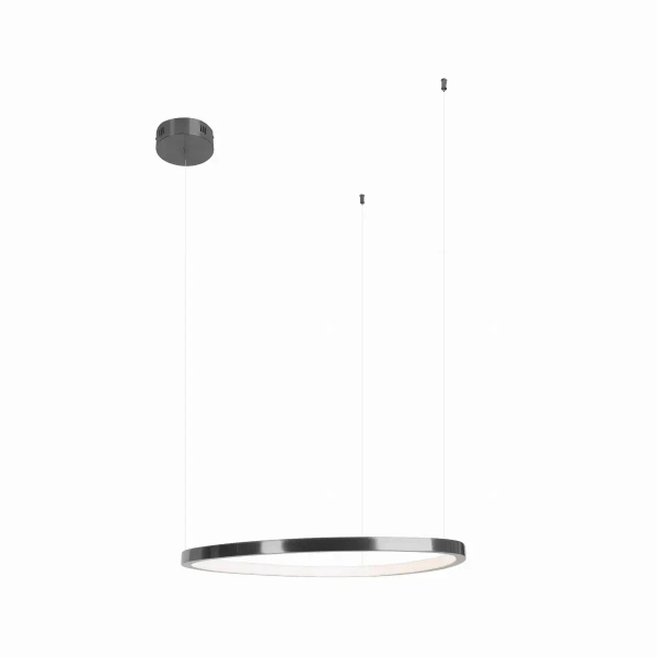 Pierścieniowa wisząca lampa CAYENNE czarna P0661D 1xLED 27W 3000K ring