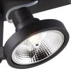 Regulowany reflektor Master ACGU10-181 czarna lampa sufitowa