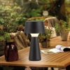 Lampa stołowa ABERA czarna LED 3W 3000K IP54 ściemniana nowoczesna do biura 19260-18