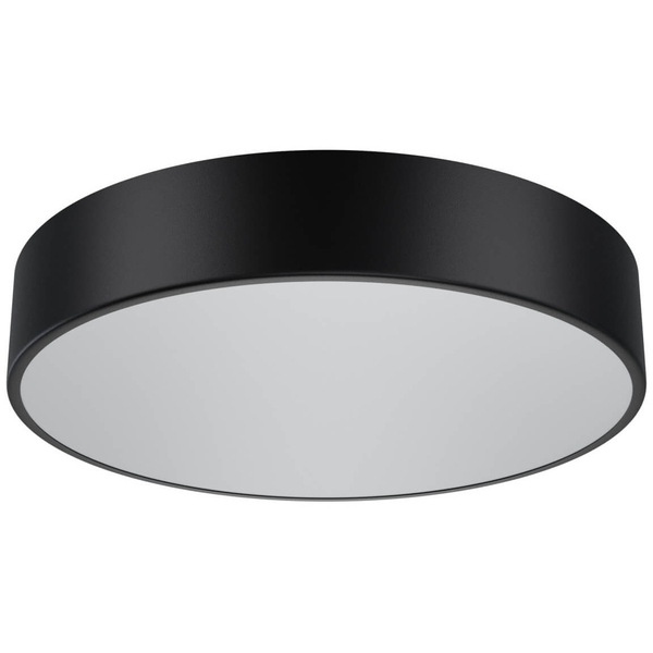 Czarny plafon salonowy 137623620811 LED 43W nowoczesny