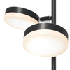 Lampa podłogowa prosta Fad MOD070FL-L12B3K LED 12W 3000K klosze czarne