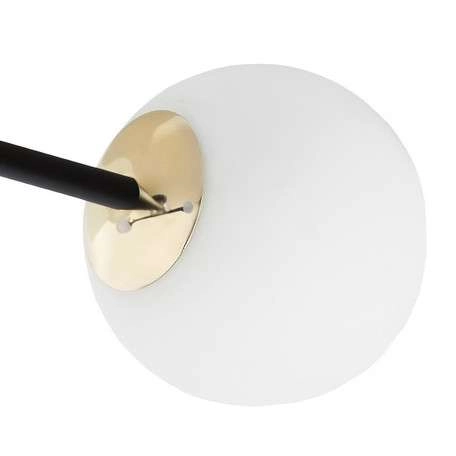 Loftowa LAMPA sufitowa ASTRA 10775402 Kaspa modernistyczna OPRAWA szklane kule balls czarne białe