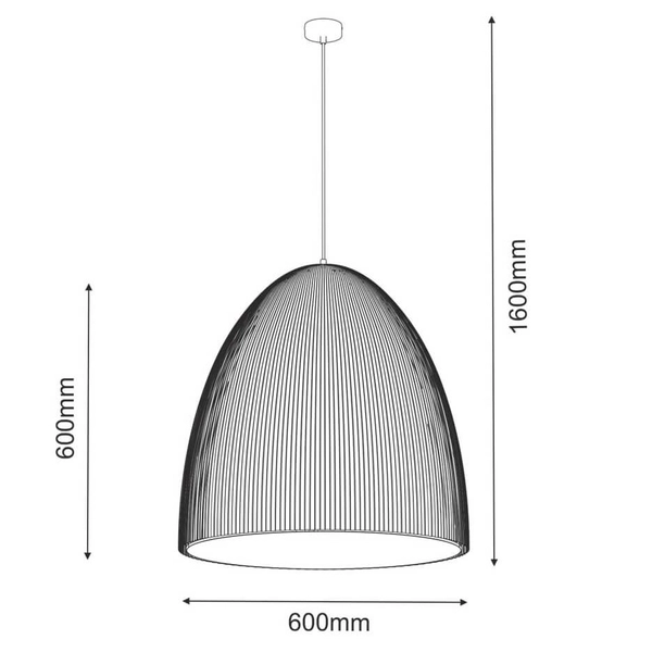 Regulowana lampa zwisowa Gandra 5040 Shilo do jadalni brązowa