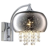 Kinkiet LAMPA ścienna STARLIGHT ML3786 Milagro dekoracyjna OPRAWA glamour crystal kryształki lustrzane chrom