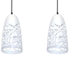 LAMPA wisząca SABRIN 32-54869 Candellux metalowa OPRAWA ażurowy zwis biały
