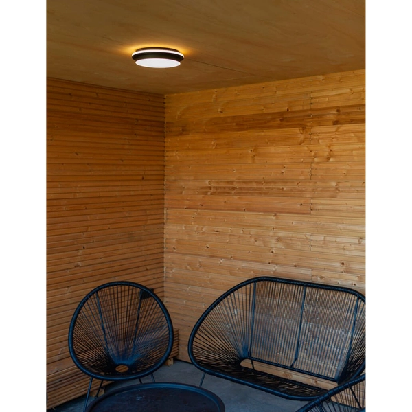 Lampa zewnętrzna GOLETA 5205801012 LED 24,3W 3000-4000K IP44 czarna