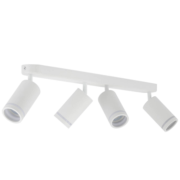 Lampa sufitowa Jet 6917 sopel potrójna do kuchni metalowa biała