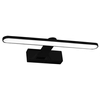 LAMPA ścienna SPLASH ML5615 Milagro łazienkowa OPRAWA galeryjka LED 8W 4000K metalowy kinkiet IP44 czarny