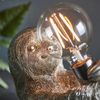 Stojąca lampa na komodę L&-195079 Light& leniwiec srebrna chrom
