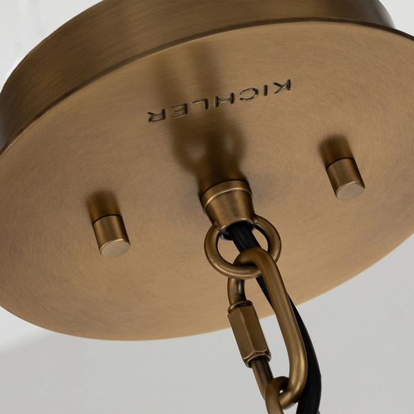 Wisząca lampa tuba QN-LINARA-P-BK metalowa czarna mosiądz