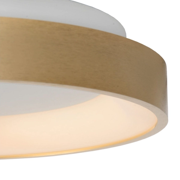 LAMPA sufitowa VIDAL 46103/20/02 metalowa OPRAWA plafoniera okrągła LED 20W 2700K plafon złoty