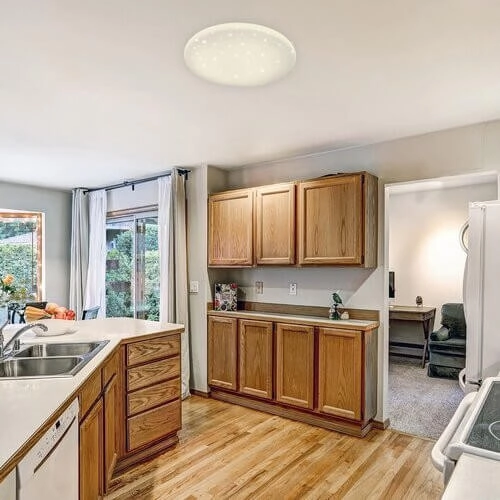 Plafon z pilotem do sypialni DANNY 5448 LED 80W 3000-6500K biały