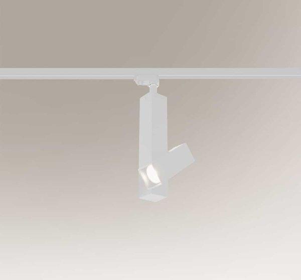 LAMPA sufitowa MITSUMA 7993 Shilo industrialna OPRAWA regulowany reflektor do systemu szynowego biały