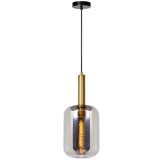 Loftowa lampa wisząca Joanet 45494/01/65 szklana do sypialni złota