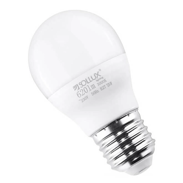 Żarówka SL.0969 Sollux LED E27 7,5W 4000K 690lm biała