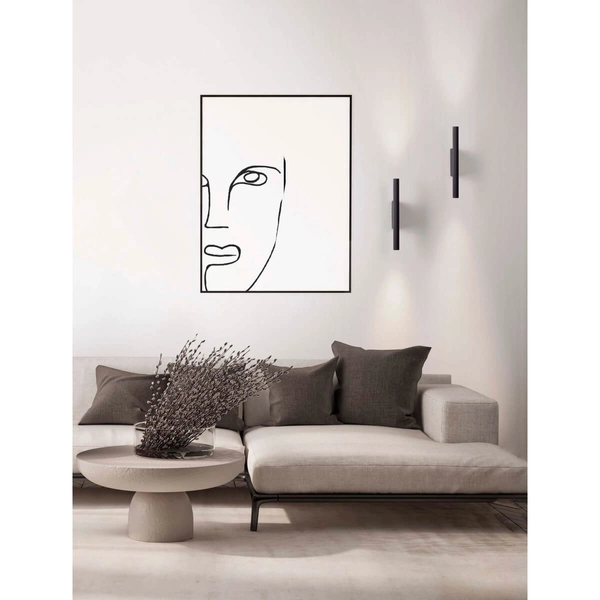 Ścienny kinkiet LED VELASCO LE44920 LED 11W 3000K tuba czarna