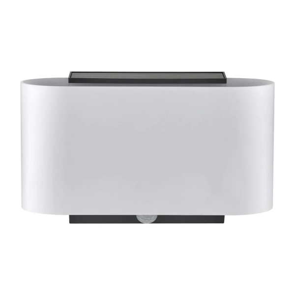 Solarna lampa ścienna Piola 2418051001 LED 5W 3000K IP44 biała
