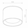 Lampa sufitowa punktowa Bol 10484 Nowodvorski IP54 tuba metalowa czarna