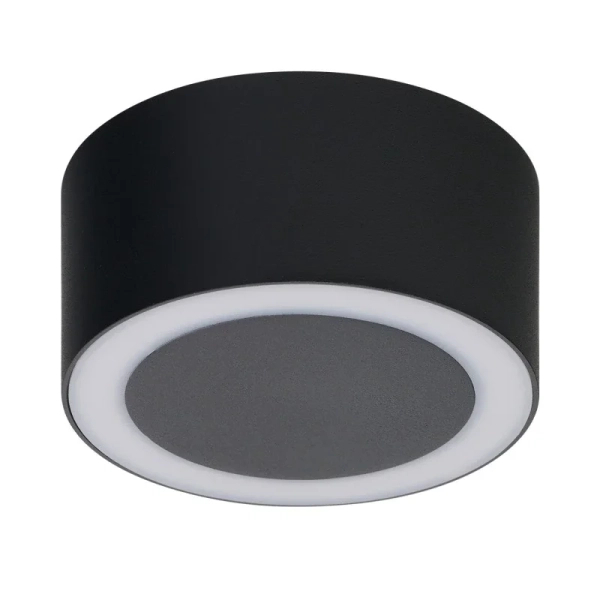 Czarna lampa MALI AZ7157 1xLED 8W 3000K do kuchni punktowa