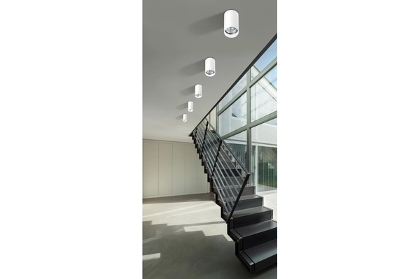 Downlight natynkowy AZ1707 MINI ROUND Azzardo tuba do przedpokoju srebrny