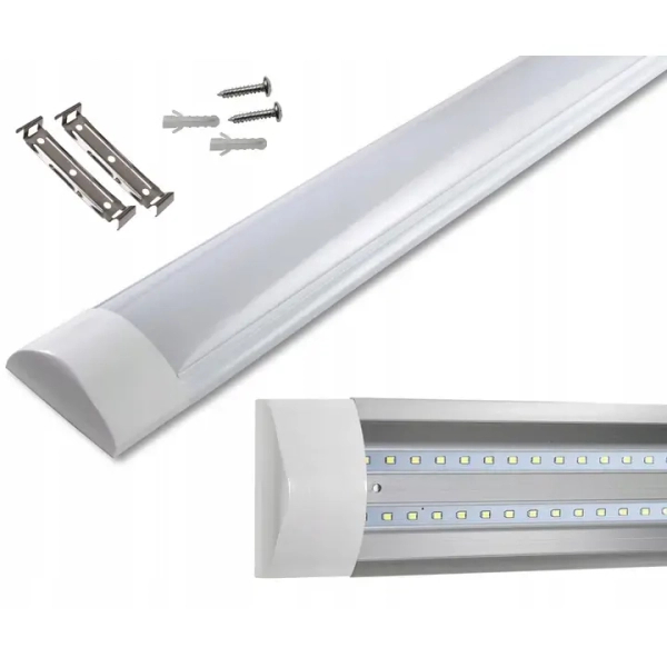 Podszafkowa lampa listwa biała natynkowa oprawa 120cm do kuchni 36W 5500-6500K SLP2914