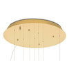 Wisząca lampa salonowa Tulippe MSE1501100170 Moosee kwiaty złote