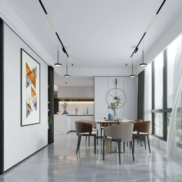 Magnetyczna lampa do szyn Slim Lang TLV-12-10 LED 10W 3000K czarny