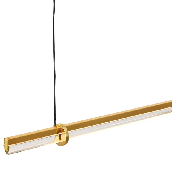 Zwieszana lampa LOVELY ST-DN1620-120 GOLD LED 11W 3000K listwa złoty