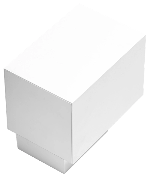 Lampa ścienna spot Roland AZ5230 LED 9W cube biała