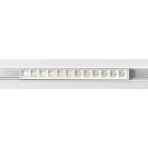 Szynowa lampa magnetyczna podłużna 1305 Tuya LED 12W 2500-6500K biała